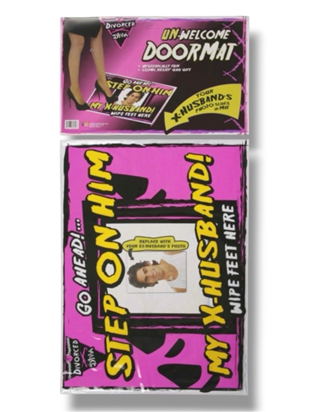 Divorced Diva Step On Him My Ex-Husband Doormat - NWT